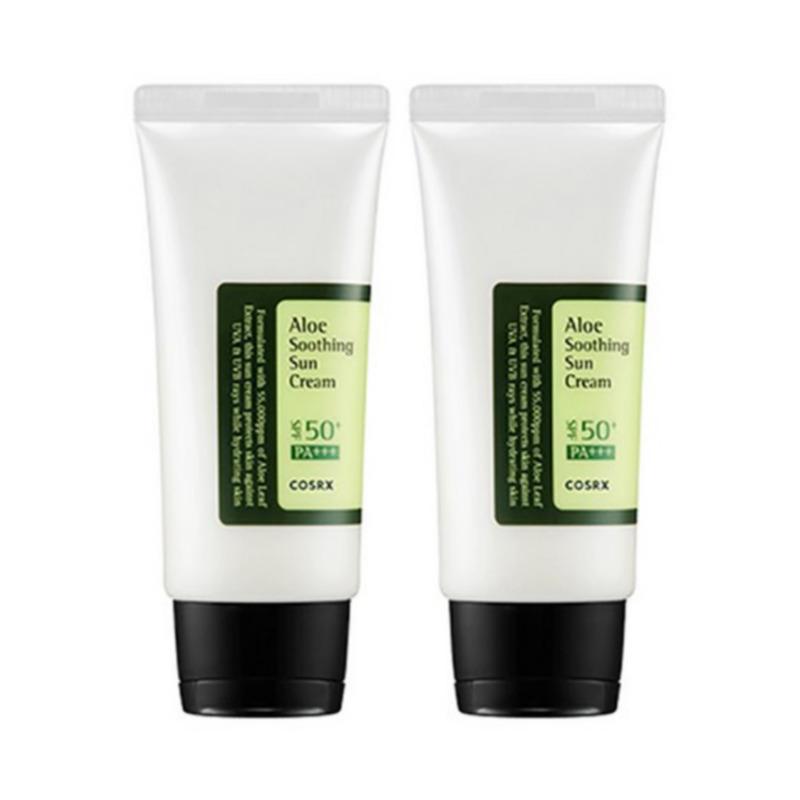 COSRX Aloe Soothing Moisture Sun Cream SPF50 PA+++ 50ml × 2
COSRX Aloe Soothing Moisture Sun Cream SPF50 PA+++ 50ml × 2