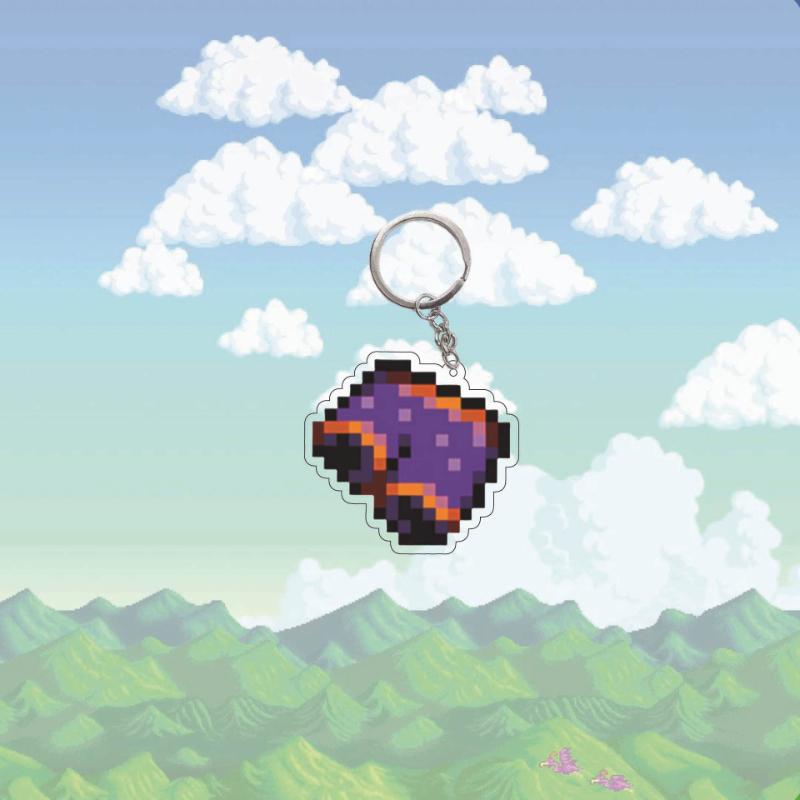 Game Stardew Valley Junimos Stardrop Cosplay Keychain Kawaii Acrylic Pixel Pendant Keyring Key Chain Bag Accessories Gift Prop
Game Stardew Valley Junimos Stardrop Cosplay Keychain Kawaii Acrylic Pixel Pendant Keyring Key Chain Bag Accessories Gift Prop