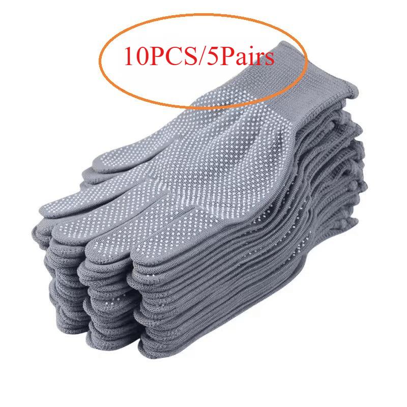 5Pairs Nylon Dot Design Gloves, Indoor and Outdoor Universal Gloves, Comfortable, Breathable, and Full of Elasticity сірий колір
5Pairs Nylon Dot Design Gloves, Indoor and Outdoor Universal Gloves, Comfortable, Breathable, and Full of Elasticity сірий колір