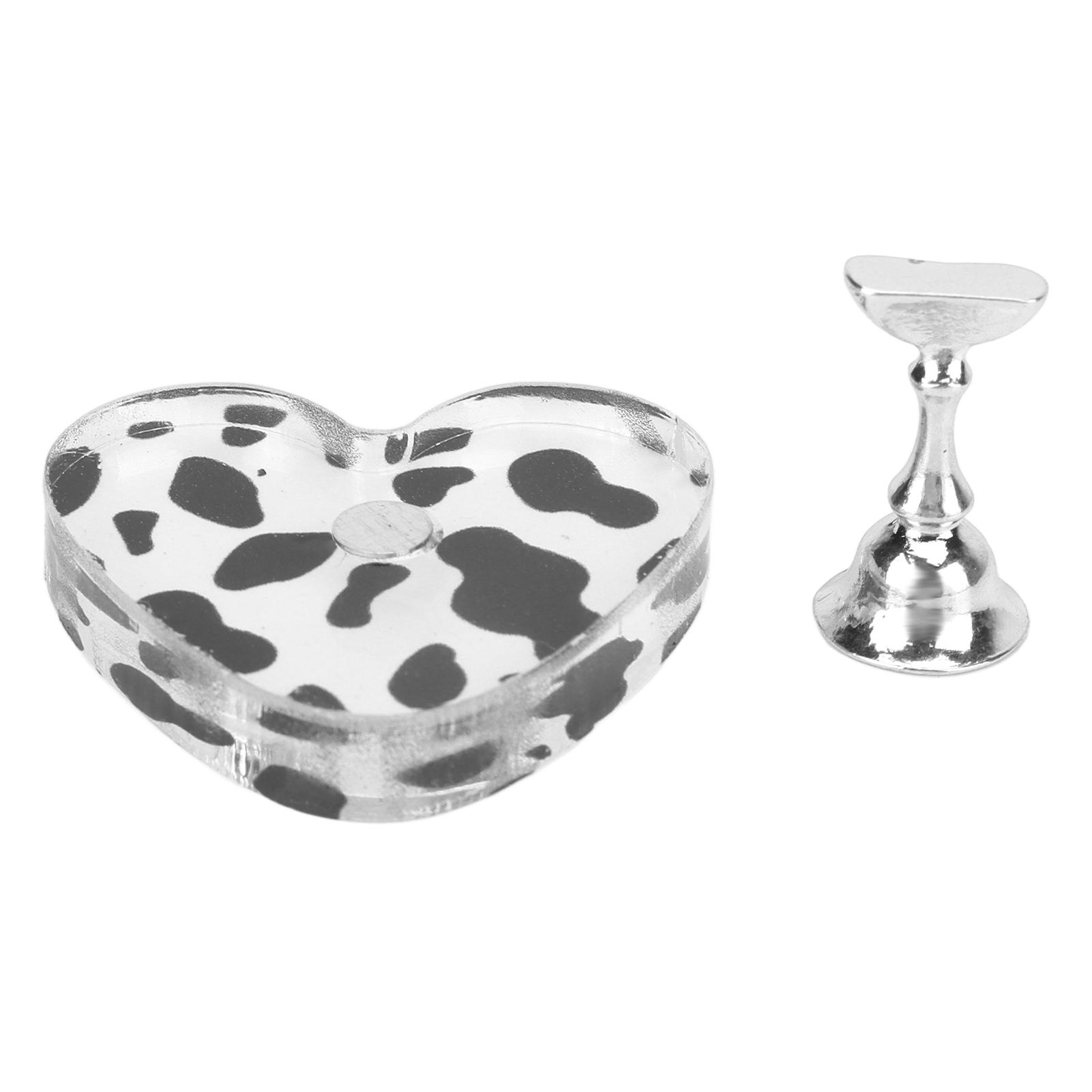 Nail Display Stand Acrylic Cow Texture Magnetic DIY Nail Tip Holder for Salon Home Manicure срібний
Nail Display Stand Acrylic Cow Texture Magnetic DIY Nail Tip Holder for Salon Home Manicure срібний