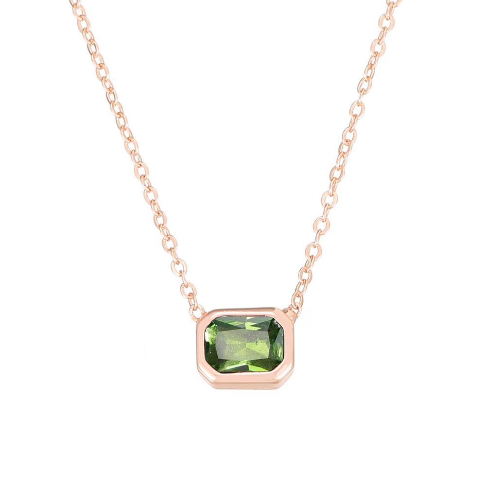 Minimalist Square Colorful Crystal Pendant Necklace for Women Rose Gold Color Choker Chain on The Neck Jewelry Girls Gift KCN044
Minimalist Square Colorful Crystal Pendant Necklace for Women Rose Gold Color Choker Chain on The Neck Jewelry Girls Gift KCN044