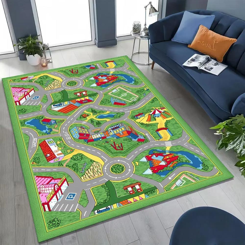 Farm Cartoon Play Mat Kids Educational Traffic Route Non-Slip Washable Rug Soft Nursery Bedroom Carpet 2026 40x60cm
Farm Cartoon Play Mat Kids Educational Traffic Route Non-Slip Washable Rug Soft Nursery Bedroom Carpet 2026 40x60cm
