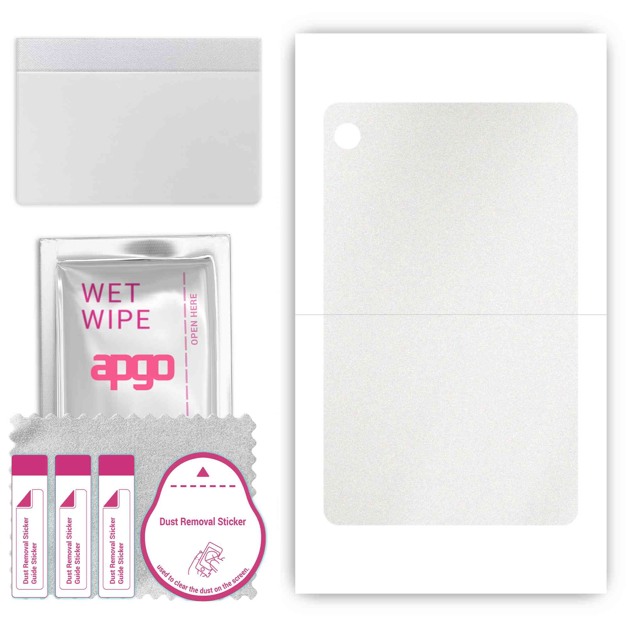 apgo Protective Skin Sticker for the back compatible with Honor Pad X7, Wrap Film, Foil, Vinyl - Pattern Matte Transparent
apgo Protective Skin Sticker for the back compatible with Honor Pad X7, Wrap Film, Foil, Vinyl - Pattern Matte Transparent