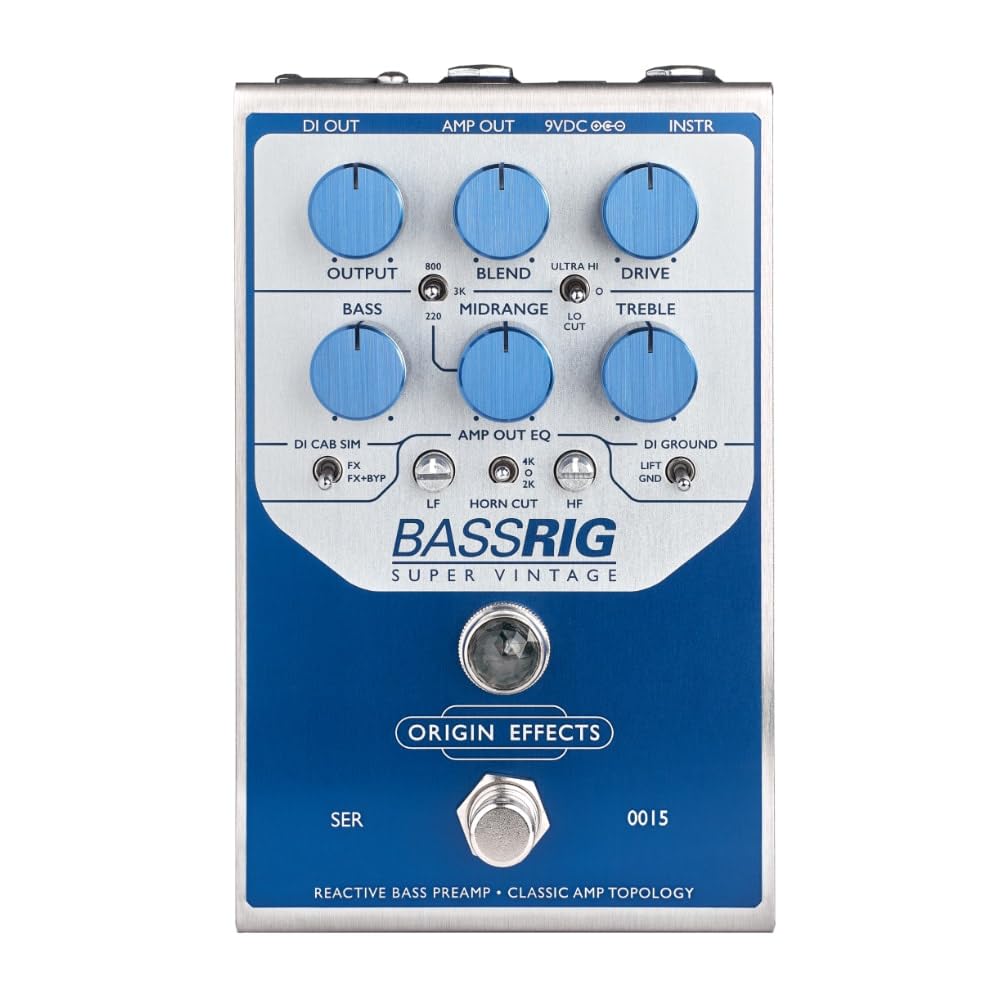 ORIGIN EFFECTS ORIGIN EFFECTS BassRIG Super Vintage Bass analog cabinet simulator Origin Effects
ORIGIN EFFECTS ORIGIN EFFECTS BassRIG Super Vintage Bass analog cabinet simulator Origin Effects
