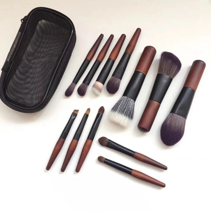 12Pcs Professional Makeup Brushes Set Portable Wooden Handle Soft Bristles with Case Foundation Powder Blush Eyeshadow Brush
12Pcs Professional Makeup Brushes Set Portable Wooden Handle Soft Bristles with Case Foundation Powder Blush Eyeshadow Brush