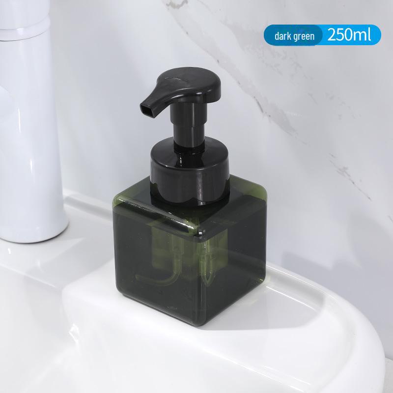 Портативный квадратный флакон-насос для мыла-пены/шампуня 250ML темно-зеленого
Портативный квадратный флакон-насос для мыла-пены/шампуня 250ML темно-зеленого