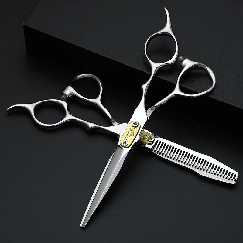 Premium 6-inch Barber Scissors Set – Thinning & Flat Cut Hairdressing Tools Basic Flat
Premium 6-inch Barber Scissors Set – Thinning & Flat Cut Hairdressing Tools Basic Flat