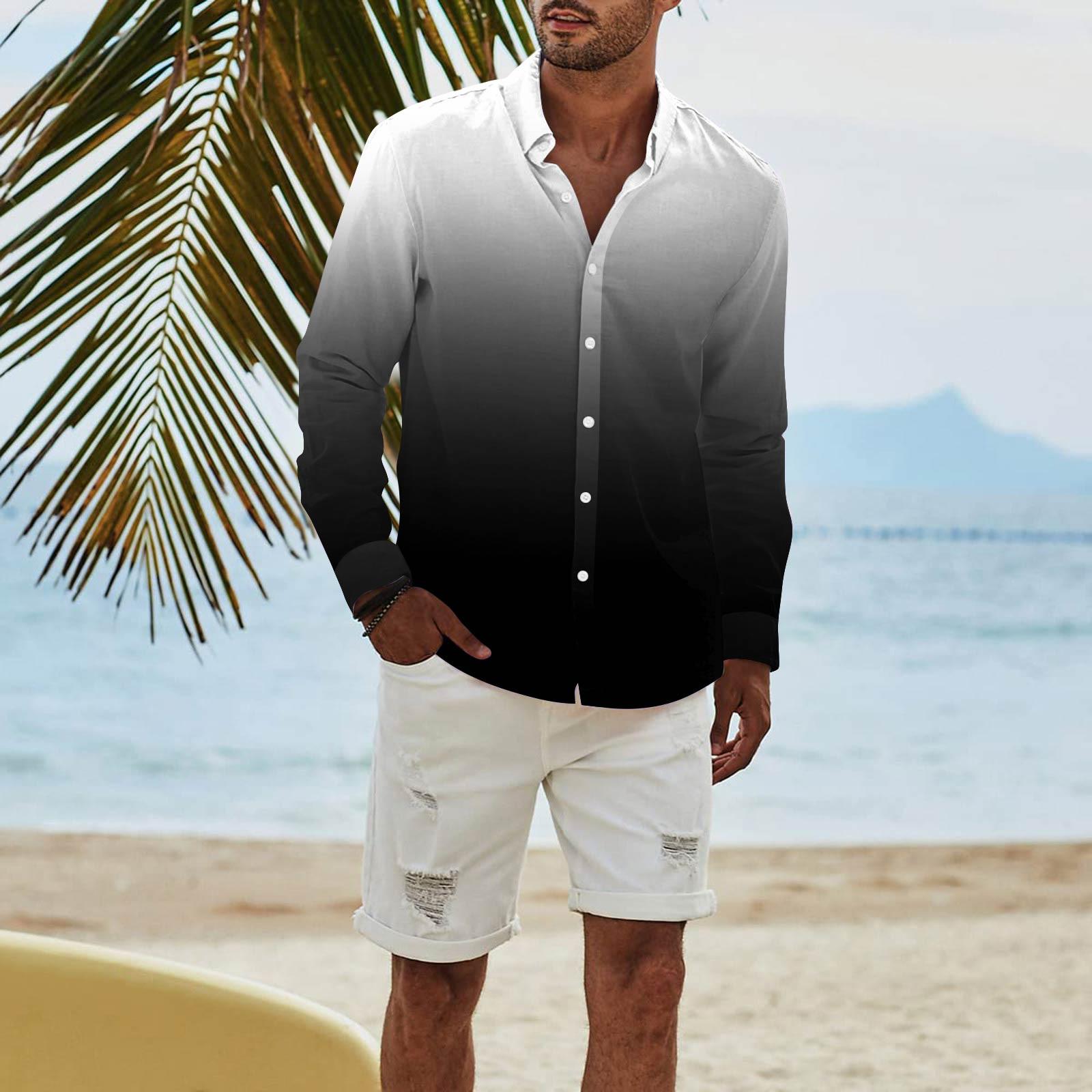Men s Fashion Long Sleeve Printed Casual T Shirt Button Regular Fit Shirt Top L чорний
Men s Fashion Long Sleeve Printed Casual T Shirt Button Regular Fit Shirt Top L чорний