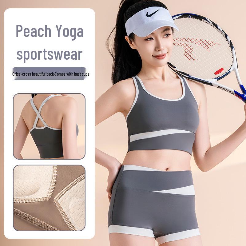 High-Waist Summer Yoga Set: Quick-Dry, Beautiful Back Design for Running and Fitness. Medium
High-Waist Summer Yoga Set: Quick-Dry, Beautiful Back Design for Running and Fitness. Medium
