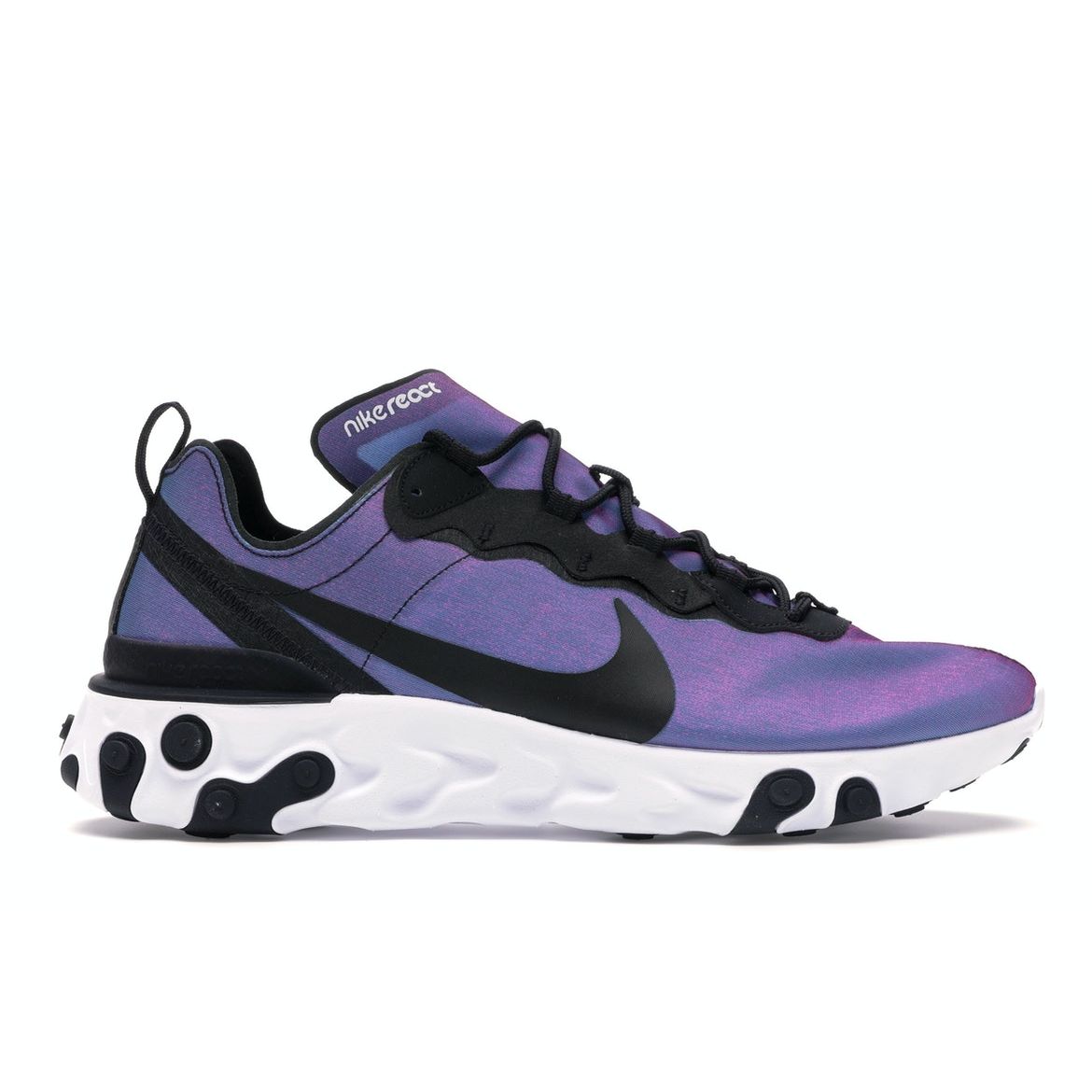 Кроссовки унисекс Nike React Element 55 Premium Sunset Фиолетовый Черный Лазер-Фуксия-Белый BQ9241-002
Кроссовки унисекс Nike React Element 55 Premium Sunset Фиолетовый Черный Лазер-Фуксия-Белый BQ9241-002