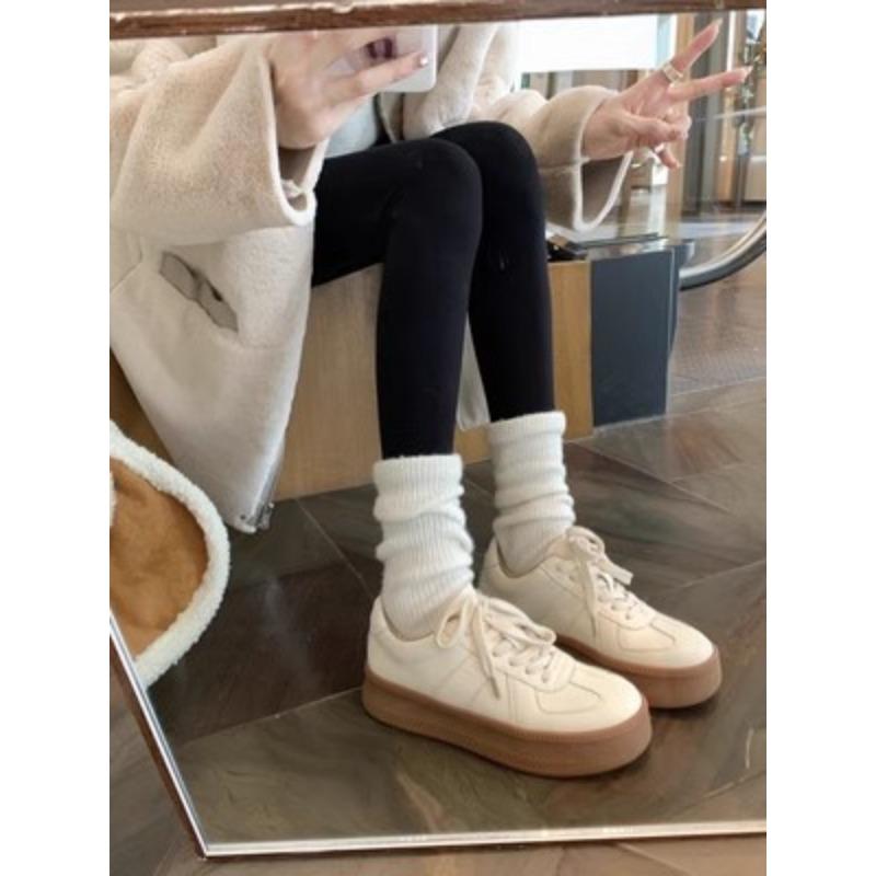 Cowhide version~ German training shoes round head platform versatile shoes lace-up casual little white shoes women s board shoes 40
Cowhide version~ German training shoes round head platform versatile shoes lace-up casual little white shoes women s board shoes 40