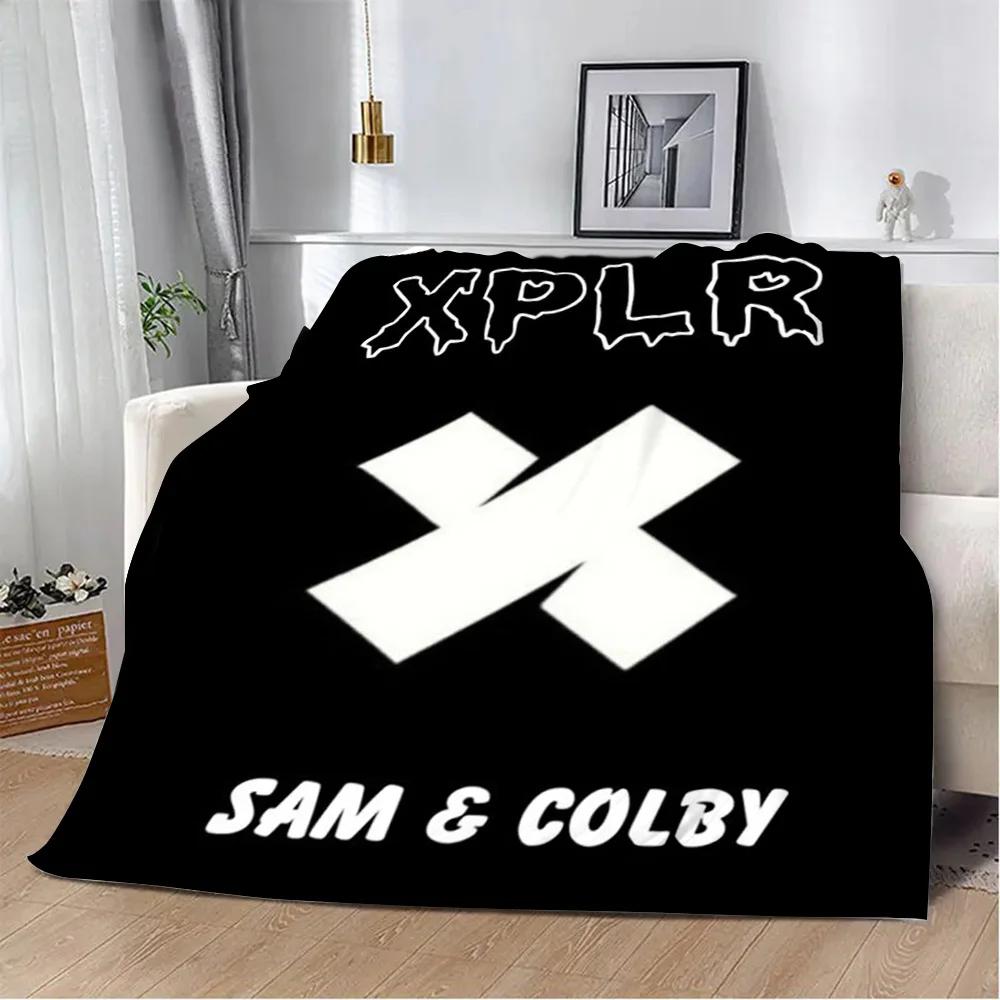 Sam and Colby XPLR Printed Blanket Picnic Blankets Warm Blanket Soft and Comfortable Blanket Home Travel Birthday Gift 75x90cm
Sam and Colby XPLR Printed Blanket Picnic Blankets Warm Blanket Soft and Comfortable Blanket Home Travel Birthday Gift 75x90cm