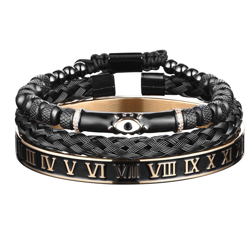 2026 Drip Oil Bend Eye Bracelet Set Roman Numeral Enamel Craft Jewelry 19CM
2026 Drip Oil Bend Eye Bracelet Set Roman Numeral Enamel Craft Jewelry 19CM