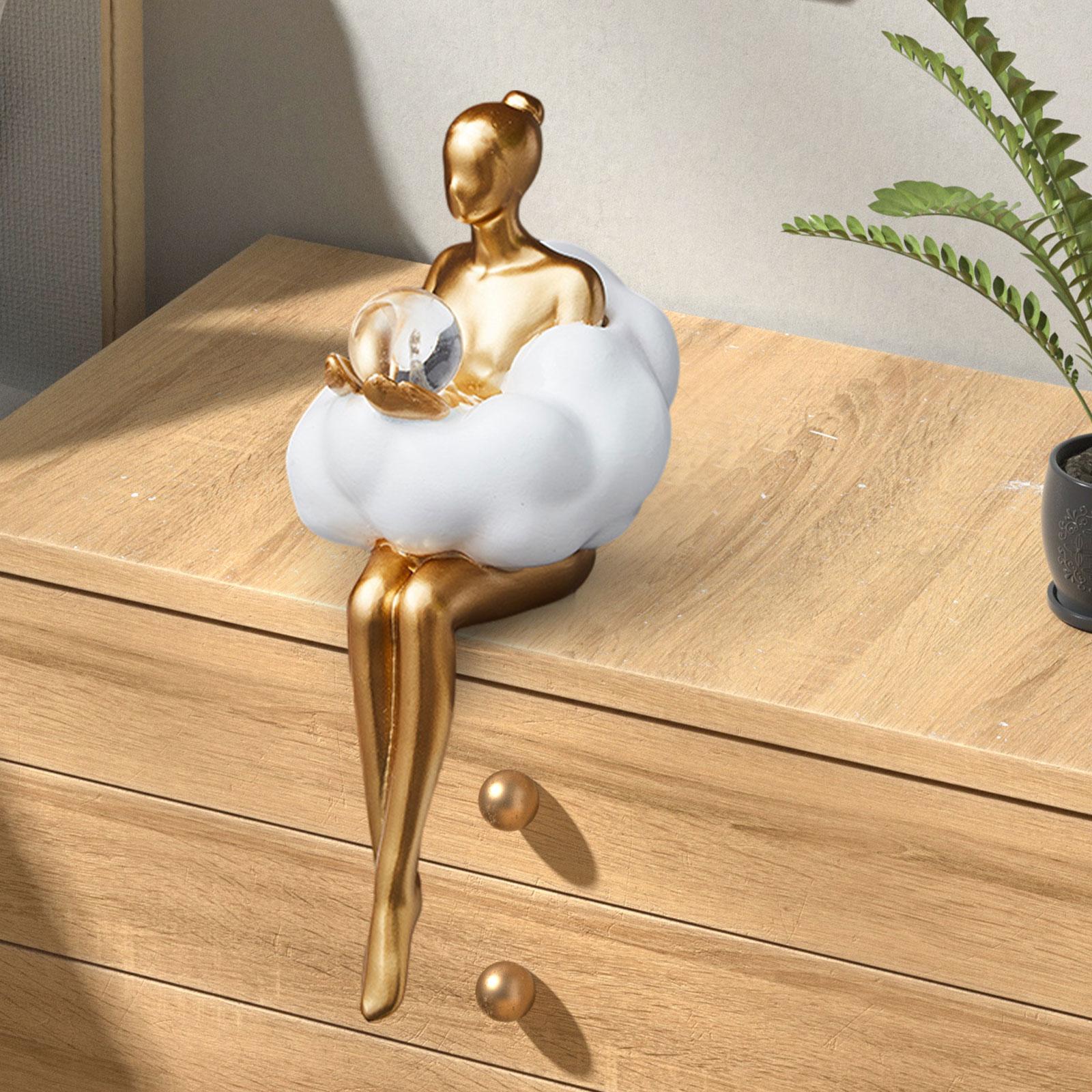 Art Statue Decor Cloud Girl Aesthetic Crafts Housewarming Gift Character Statue for Tabletop Shelf Entryway Living Room Office
Art Statue Decor Cloud Girl Aesthetic Crafts Housewarming Gift Character Statue for Tabletop Shelf Entryway Living Room Office