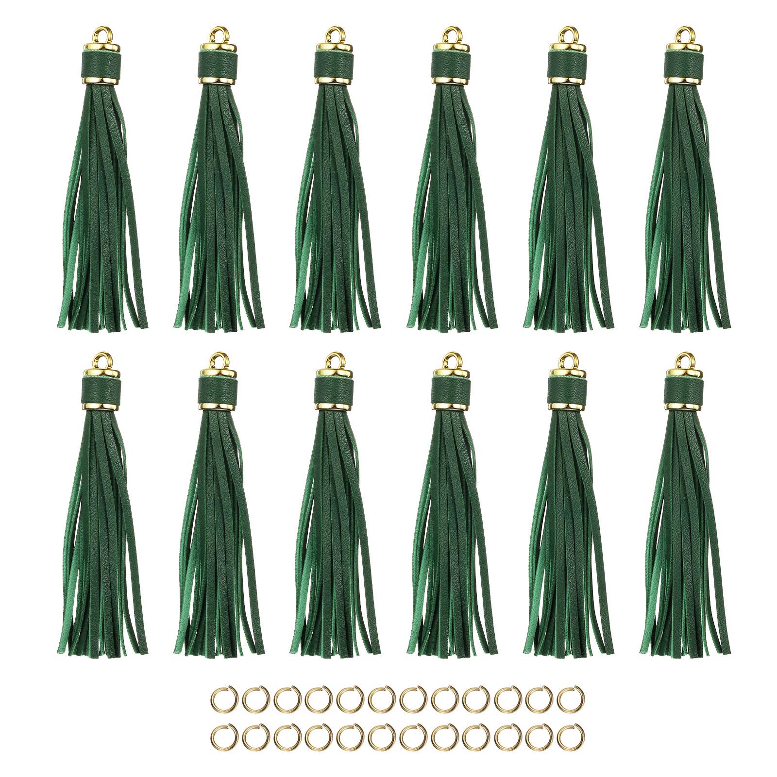 12pcs Keychain Tassels Kit PU Leather Tassels Charm Colorful Leather Tassel for Jewelry Making Phone Straps Handbag DIY Crafts зелёный
12pcs Keychain Tassels Kit PU Leather Tassels Charm Colorful Leather Tassel for Jewelry Making Phone Straps Handbag DIY Crafts зелёный