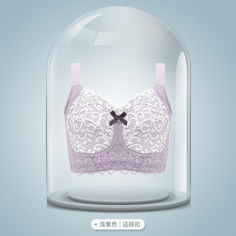 Summer big chest small bra cover without steel ring underwear women s thin bra gathering adjustment large size fat M full cup 95D
Summer big chest small bra cover without steel ring underwear women s thin bra gathering adjustment large size fat M full cup 95D