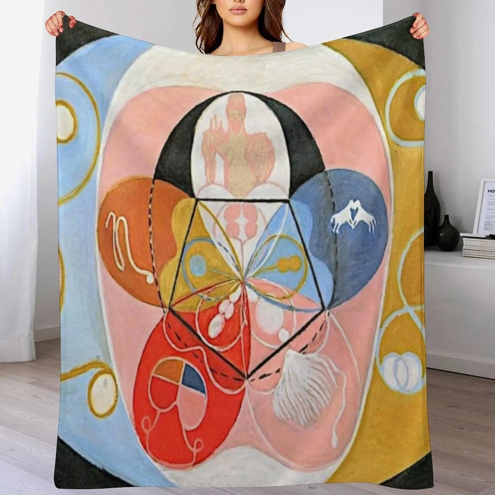 Hilma af klint art group iv Throw Blanket Flannel Fleece Soft Warm Throw Blanket 102x76cm(40x30in)
Hilma af klint art group iv Throw Blanket Flannel Fleece Soft Warm Throw Blanket 102x76cm(40x30in)