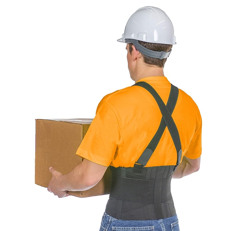 BraceAbility Industrial Work Back Brace| Removable Suspender Straps waist supporter industrial Back support for work belt Vanterinkova Pressure
BraceAbility Industrial Work Back Brace| Removable Suspender Straps waist supporter industrial Back support for work belt Vanterinkova Pressure