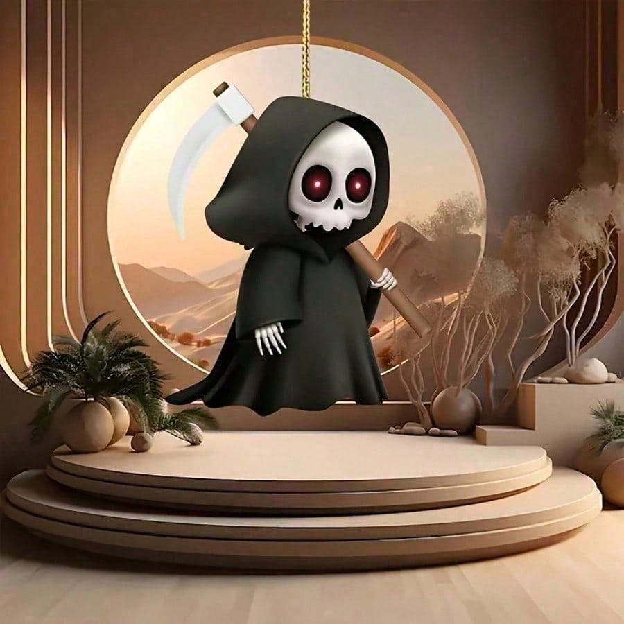 1 Grim Reaper Car Ornament-Scythe & Hooded Robe, Dark Aesthetic for Mirror, Backpack & Gothic Home, for Anime & Alt Fashion Fans United States
1 Grim Reaper Car Ornament-Scythe & Hooded Robe, Dark Aesthetic for Mirror, Backpack & Gothic Home, for Anime & Alt Fashion Fans United States