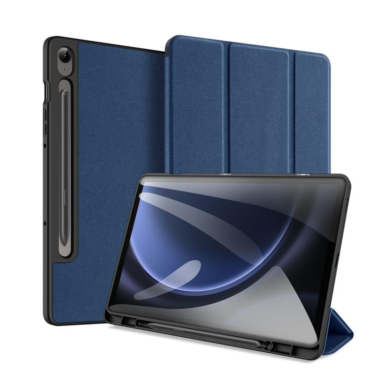 DUX DUCIS Domo Series Magnetic Flip Leather Tablet Case For Samsung Galaxy Tab S9 FE / S10 FE синій
DUX DUCIS Domo Series Magnetic Flip Leather Tablet Case For Samsung Galaxy Tab S9 FE / S10 FE синій