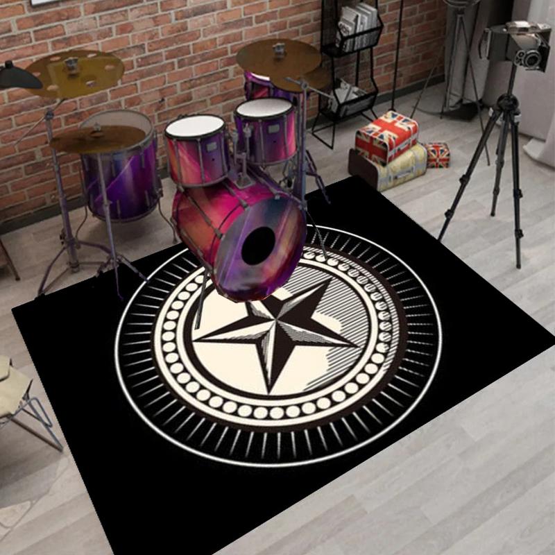 Drum Carpet, Electric Drum Mat Jazz Drum Soundproofing Electronic Area Carpet Mat Black Musical Instrument Home Decoration Rug 40cm x 60cm
Drum Carpet, Electric Drum Mat Jazz Drum Soundproofing Electronic Area Carpet Mat Black Musical Instrument Home Decoration Rug 40cm x 60cm