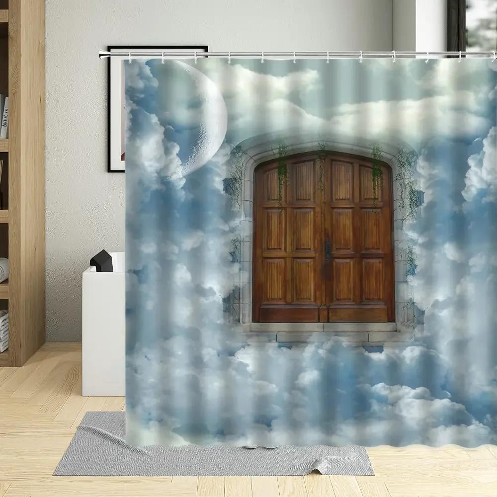 Vintage Wooden Door Shower Curtains Retro Wood Board Grain Printing Decor Screens Waterproof Fabric Bathroom Curtains With Hooks W60H190(CM)-1 Pcs
Vintage Wooden Door Shower Curtains Retro Wood Board Grain Printing Decor Screens Waterproof Fabric Bathroom Curtains With Hooks W60H190(CM)-1 Pcs