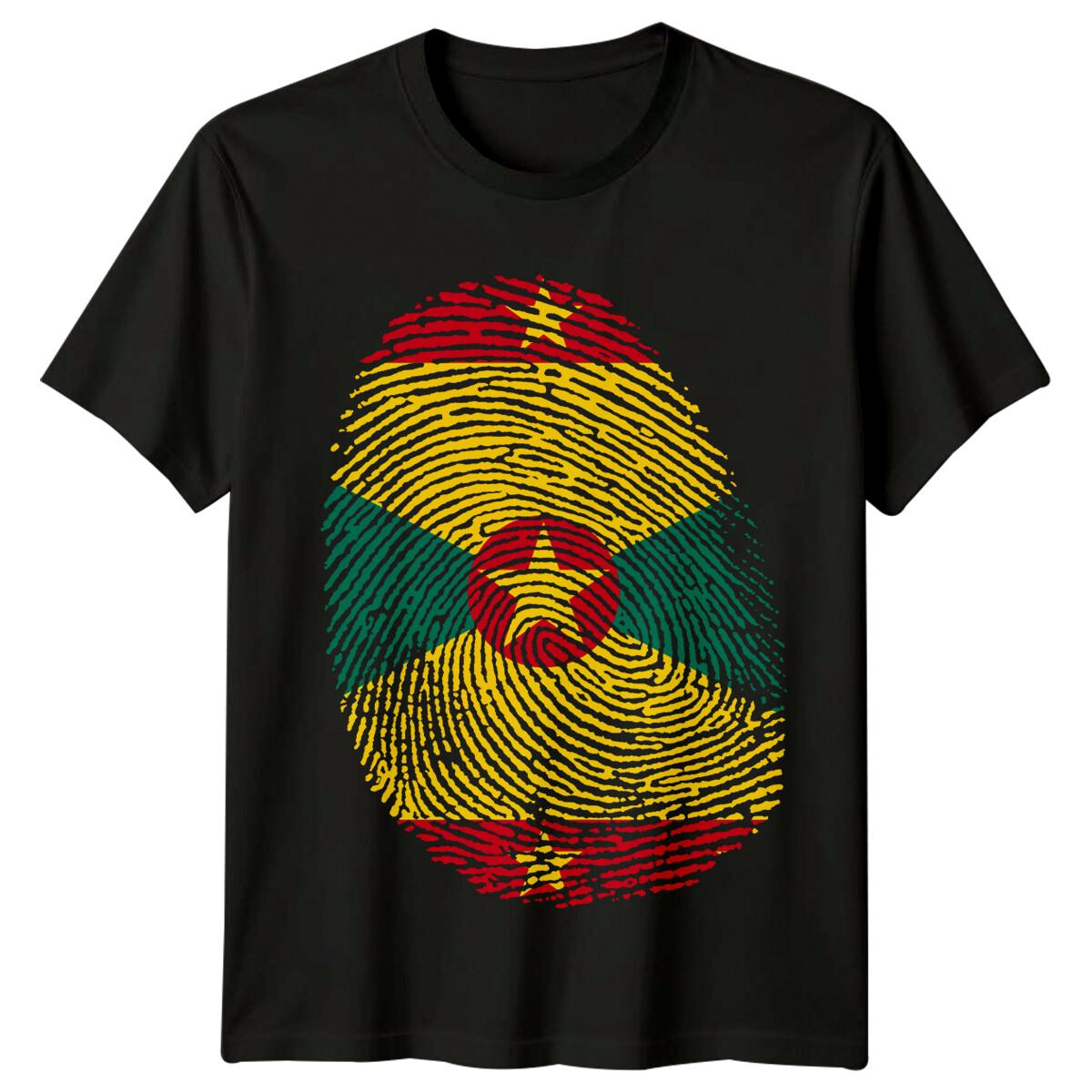 Grenada Flag Fingerprint Travel Mens T-Shirt Island Pride Tee XL
Grenada Flag Fingerprint Travel Mens T-Shirt Island Pride Tee XL