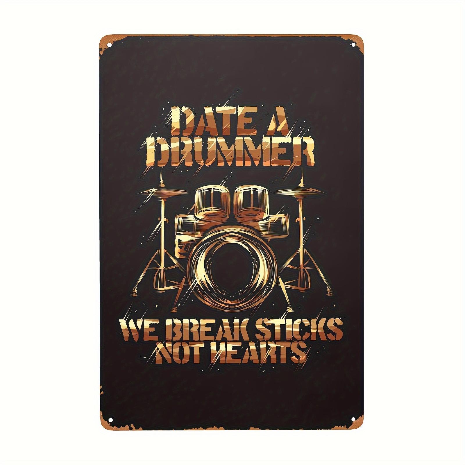 Вінтажна підвіска Барабанщика Металевий Бляшаний Плакат Барабан Металевий Бляшаний Знак Пластини для Барабанщиків Кафе Гараж Спортзал, або Декор Боксерського Клубу 30x40cm(11.8x15.7inch)
Вінтажна підвіска Барабанщика Металевий Бляшаний Плакат Барабан Металевий Бляшаний Знак Пластини для Барабанщиків Кафе Гараж Спортзал, або Декор Боксерського Клубу 30x40cm(11.8x15.7inch)
