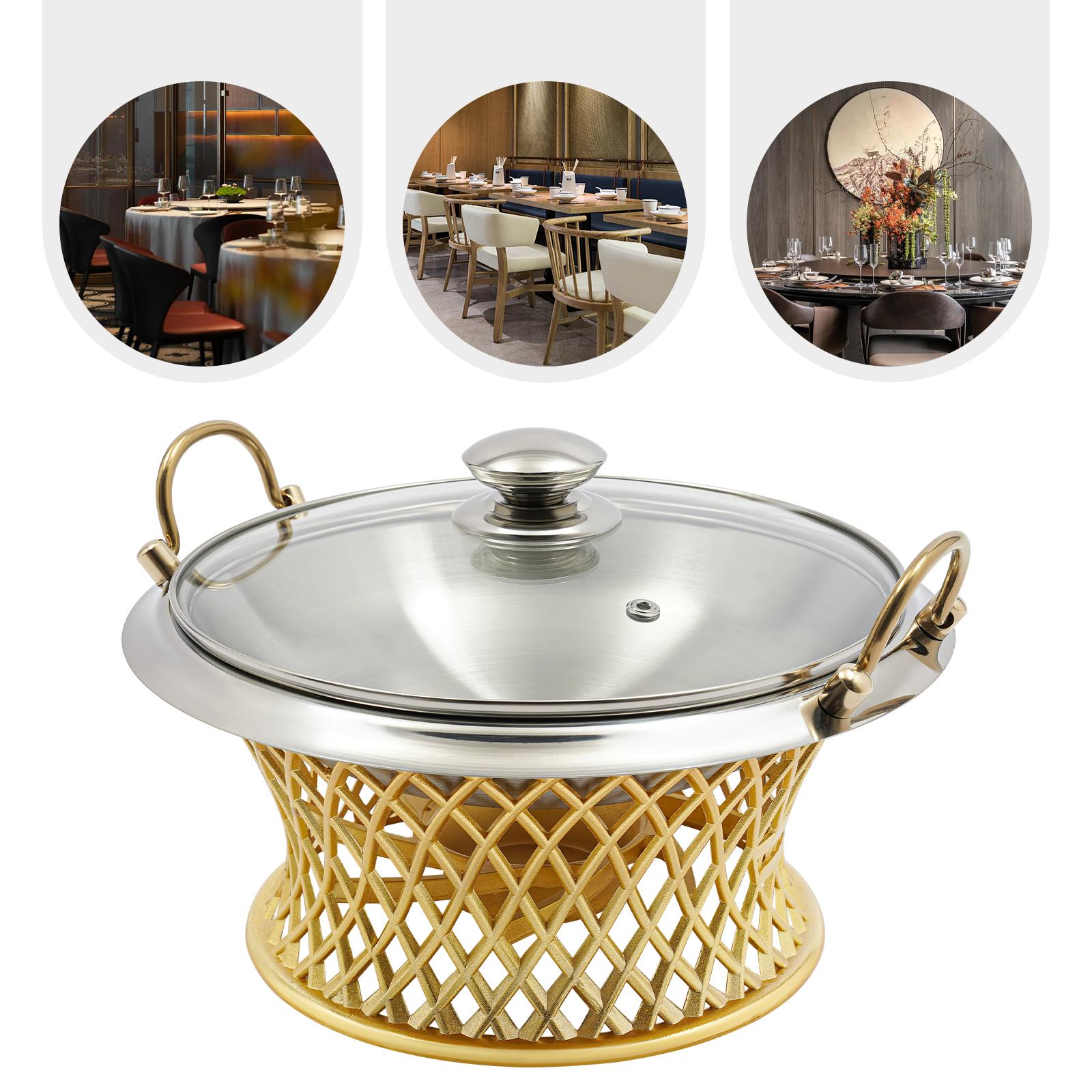 Круглая чафинг-диш из алюминиевого сплава, 24 см, золотая настольная чафинг-диш с крышкой для семей, кафетериев золотой
Круглая чафинг-диш из алюминиевого сплава, 24 см, золотая настольная чафинг-диш с крышкой для семей, кафетериев золотой