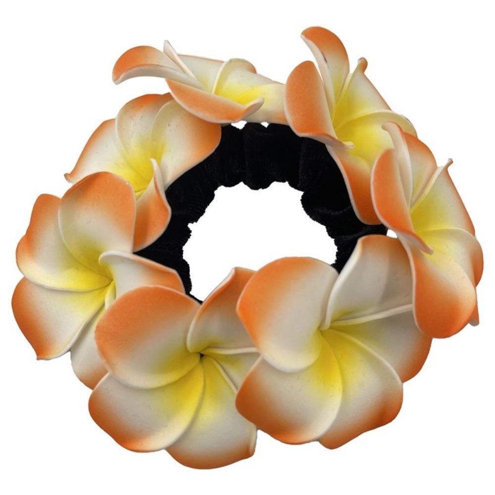 Fashion Elastics Plumeria Hair Ties Attractive Elegant Hawaiian Flower Hair Ropes Hair Accessories Beach Party жёлтый
Fashion Elastics Plumeria Hair Ties Attractive Elegant Hawaiian Flower Hair Ropes Hair Accessories Beach Party жёлтый