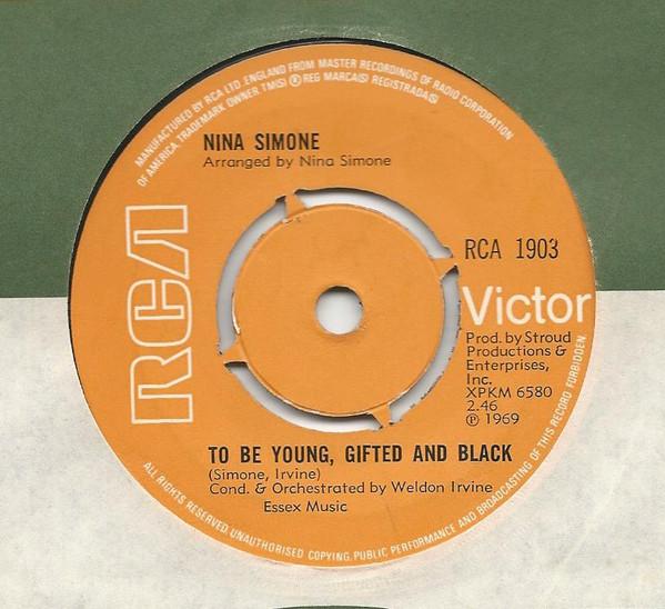 7inch Record NINA SIMONE - To Be Young, Gifted And Black / Sav RCA1903 RCA Victor 1969 UK Soul/Funk Used
7inch Record NINA SIMONE - To Be Young, Gifted And Black / Sav RCA1903 RCA Victor 1969 UK Soul/Funk Used
