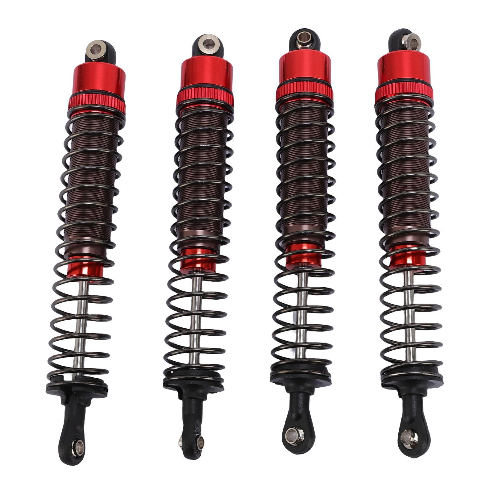 110mm RC Oil Filled Shock Absorbers Kit Aluminum Alloy Shock Absorber Damper for 1 10 RC Car Red червоний
110mm RC Oil Filled Shock Absorbers Kit Aluminum Alloy Shock Absorber Damper for 1 10 RC Car Red червоний