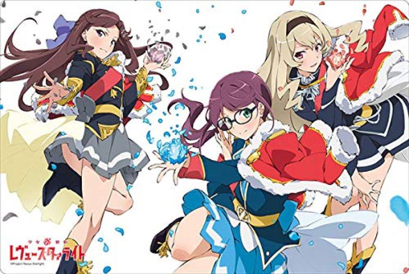 Bushiroad Rubber Mat Collection Revue Starlight Vol.420 ShoujoKageki Майя, Джунна, Клодин
Bushiroad Rubber Mat Collection Revue Starlight Vol.420 ShoujoKageki Майя, Джунна, Клодин