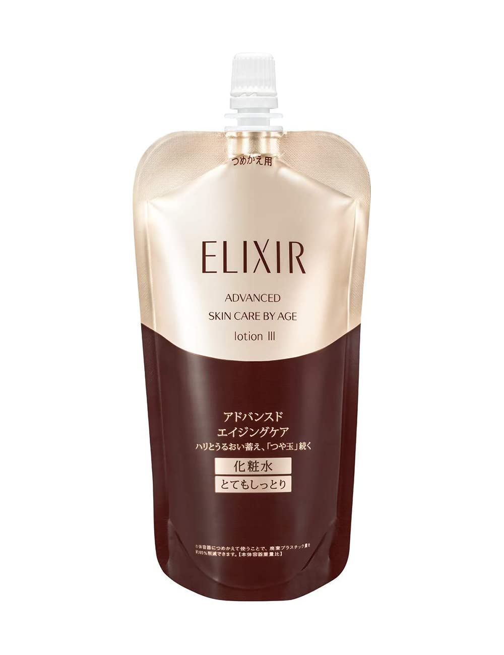 ELIXIR ADVANCED Lotion T 3 Moist 150mL Refill Lotion Firming Moisture Tsuyadama Aging Care Shiseido (Very Type)
ELIXIR ADVANCED Lotion T 3 Moist 150mL Refill Lotion Firming Moisture Tsuyadama Aging Care Shiseido (Very Type)