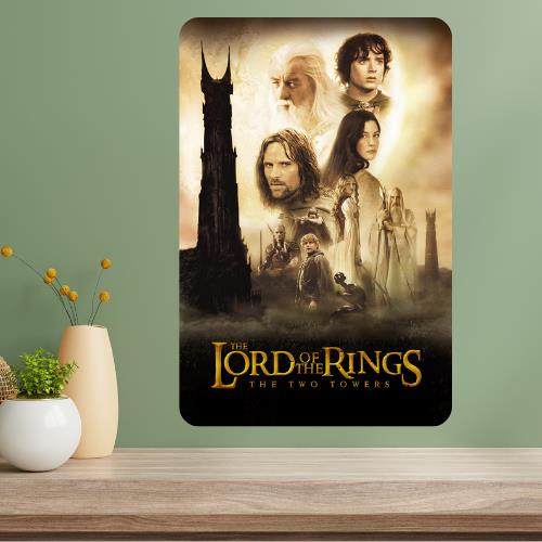 Two Towers Classic Movie Metal Poster Sign 20x30cm(7.8x11.8inch)
Two Towers Classic Movie Metal Poster Sign 20x30cm(7.8x11.8inch)