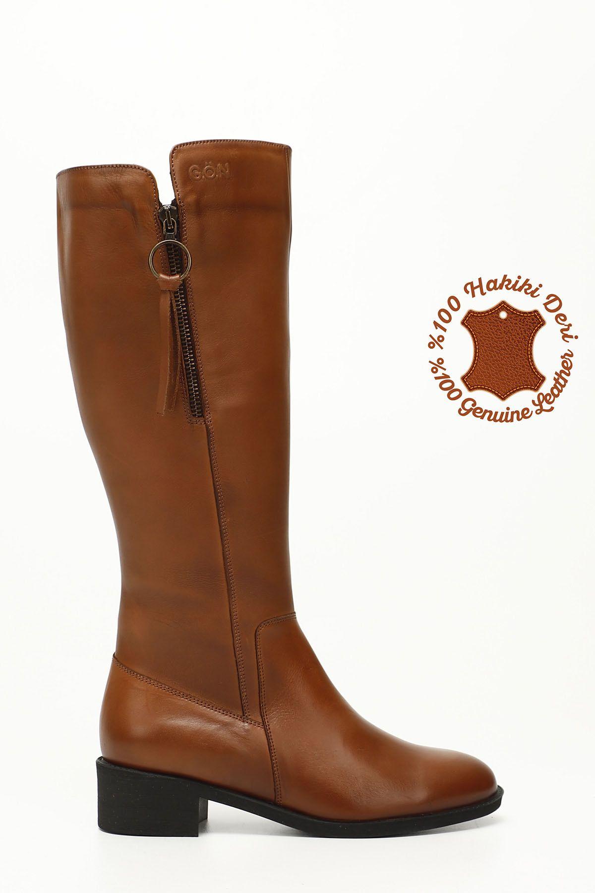 Women Genuine Leather Tan Antique Genuine Leather Round Toe Rubber Sole Heeled Zipper Buckle Casual Boots 41
Women Genuine Leather Tan Antique Genuine Leather Round Toe Rubber Sole Heeled Zipper Buckle Casual Boots 41