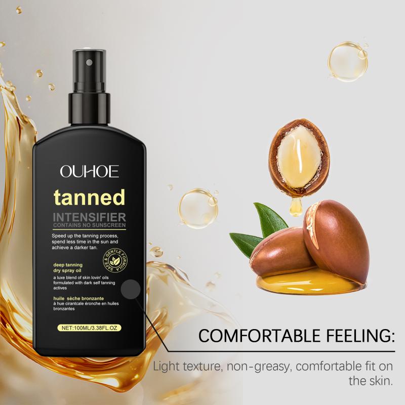 Tanning Oil | Get Tanned Intensifier Dry Spray - Fast, Dark Outdoor Sun Tan From Tan Accelerating Actives, With Moisturizing Oil one size
Tanning Oil | Get Tanned Intensifier Dry Spray - Fast, Dark Outdoor Sun Tan From Tan Accelerating Actives, With Moisturizing Oil one size