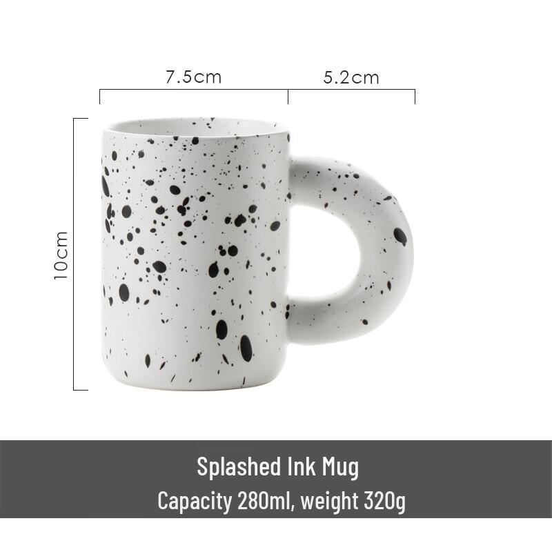 SX Spotted Chubby Ceramic Coffee Mug
SX Spotted Chubby Ceramic Coffee Mug
