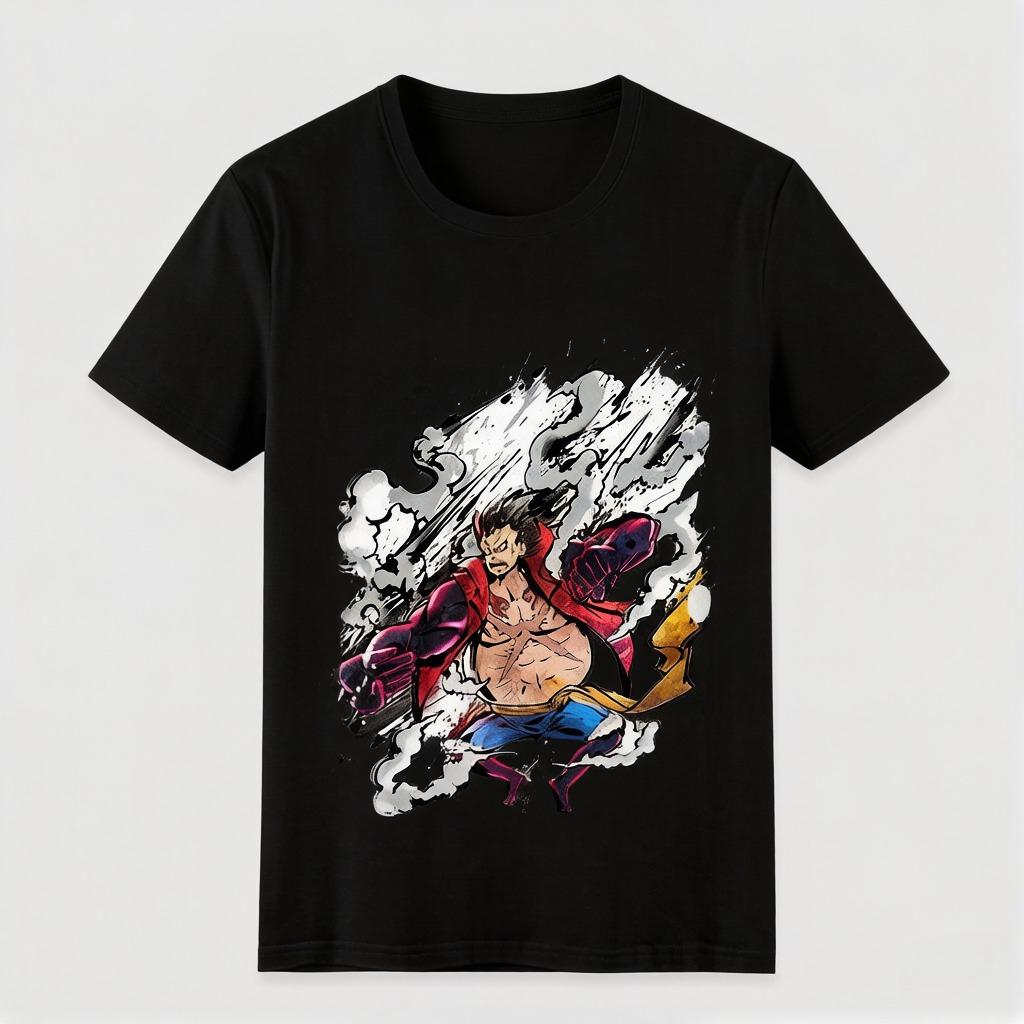 One Piece Printed T-shirt Luffy s Four-gear Form Casual Comfortable High-quality Cotton Parent-child Wear S
One Piece Printed T-shirt Luffy s Four-gear Form Casual Comfortable High-quality Cotton Parent-child Wear S