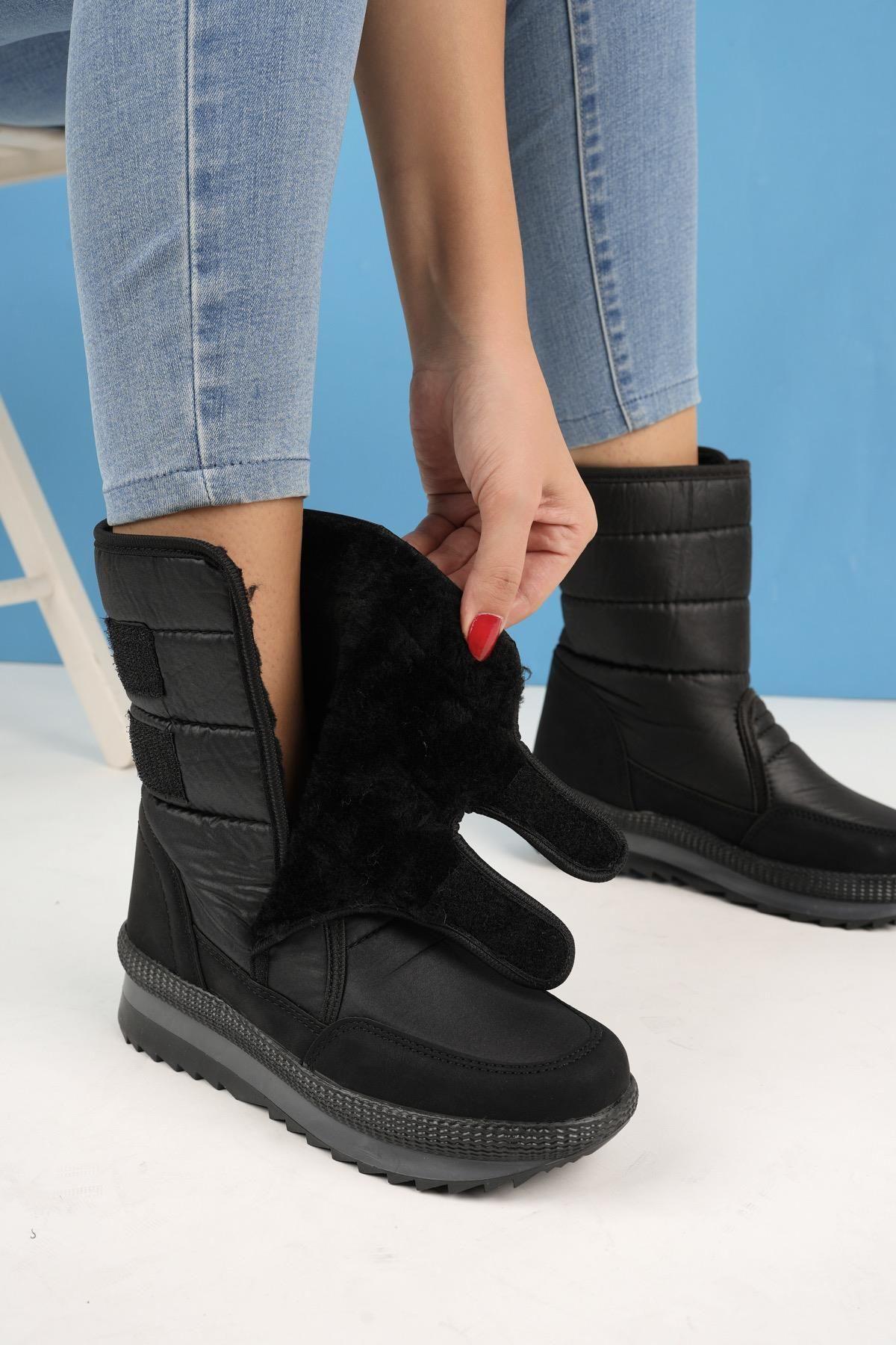 Women Modern Stylish Fashion Boots Artificial Leather Guaranteed Fur Lined Velcro Rain and Snow Boots 37
Women Modern Stylish Fashion Boots Artificial Leather Guaranteed Fur Lined Velcro Rain and Snow Boots 37