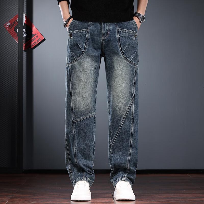 Men s Relaxed Fit Straight Leg Denim Jeans 2XL
Men s Relaxed Fit Straight Leg Denim Jeans 2XL