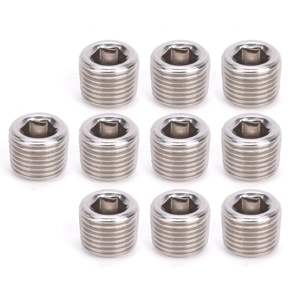 10pcs 304 Stainless Steel Pipe Fitting Plug Head Male Thread BSPP Hex Plug Head38in
10pcs 304 Stainless Steel Pipe Fitting Plug Head Male Thread BSPP Hex Plug Head38in