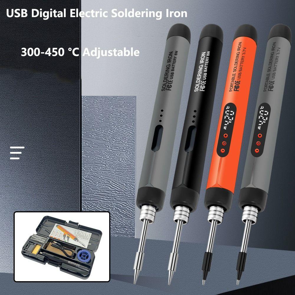 Fast Charging Digital Electric Soldering Iron Intelligent Repair Welding Tools Solder Iron Home Regular - Gary
Fast Charging Digital Electric Soldering Iron Intelligent Repair Welding Tools Solder Iron Home Regular - Gary
