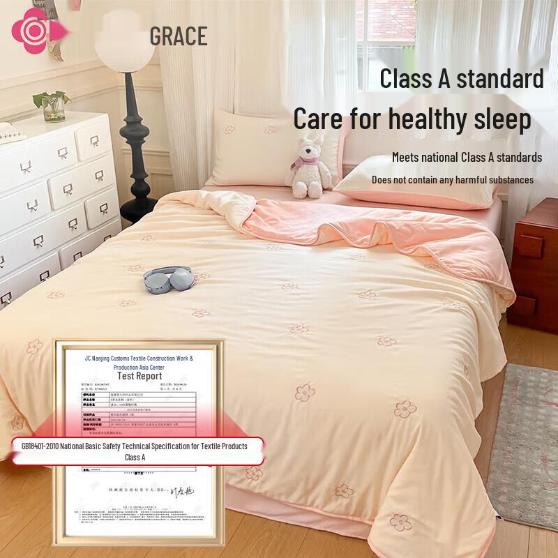 Grace Embroidered Summer Quilt
Grace Embroidered Summer Quilt