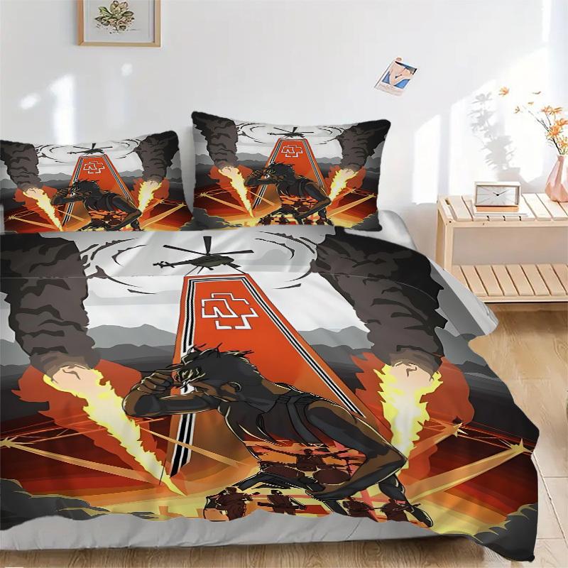 3pcs Rammstein Cover Set, 1 Cover + 2 Pillowcases (No Insert), Bedding for All Seasons, Bedding,Bedroom Decor yy250922091 135x200cm
3pcs Rammstein Cover Set, 1 Cover + 2 Pillowcases (No Insert), Bedding for All Seasons, Bedding,Bedroom Decor yy250922091 135x200cm