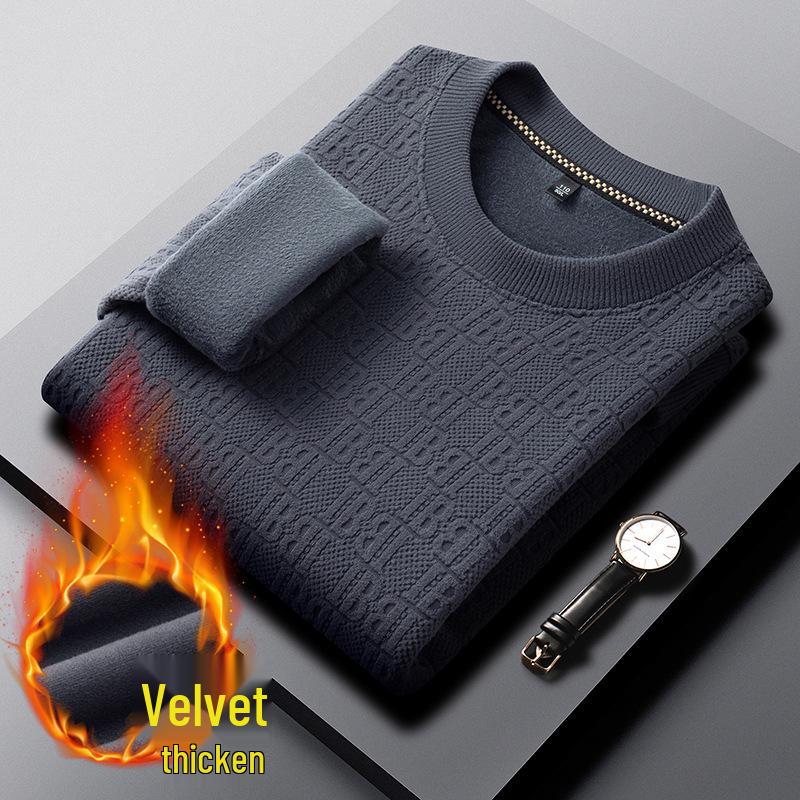 2025 Winter Stylish Plus Velvet Thick Hoodie for Middle-aged & Young - Warm Jacquard Casual Base Layer Large
2025 Winter Stylish Plus Velvet Thick Hoodie for Middle-aged & Young - Warm Jacquard Casual Base Layer Large