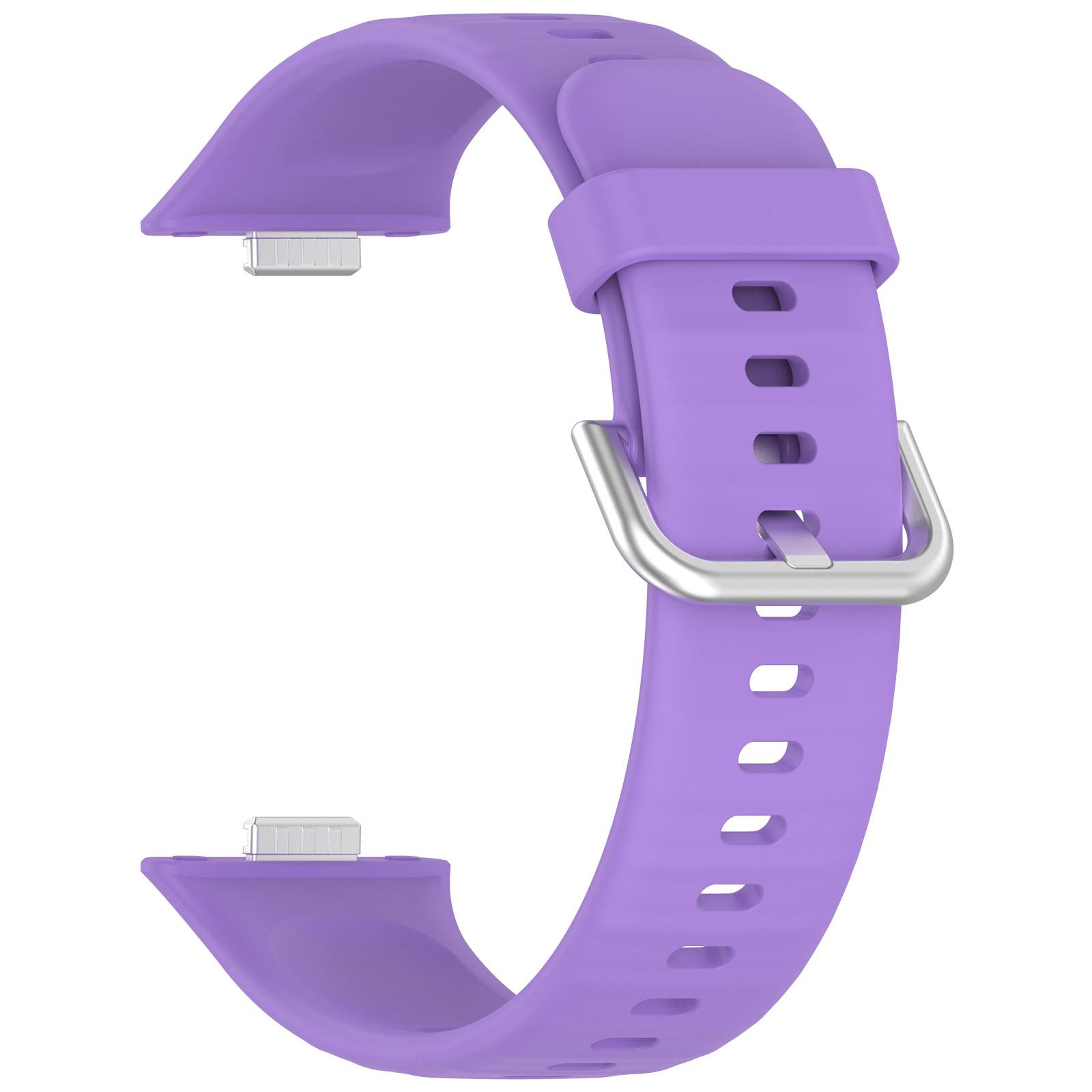 For Huawei Watch Fit 3 Soft Silicone Strap Sport Watchbands Replacement with Silver Buckle Black
For Huawei Watch Fit 3 Soft Silicone Strap Sport Watchbands Replacement with Silver Buckle Black