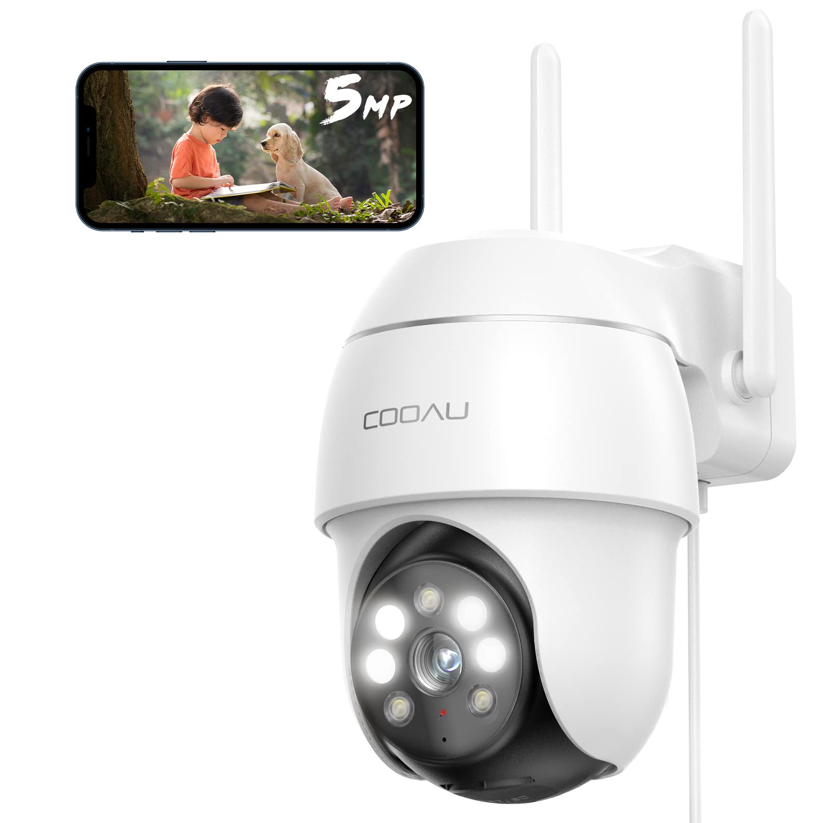 million high even at long COOAU security night 5dBi video night color surveillance continuous human body detection area luminous reversible automatic
million high even at long COOAU security night 5dBi video night color surveillance continuous human body detection area luminous reversible automatic