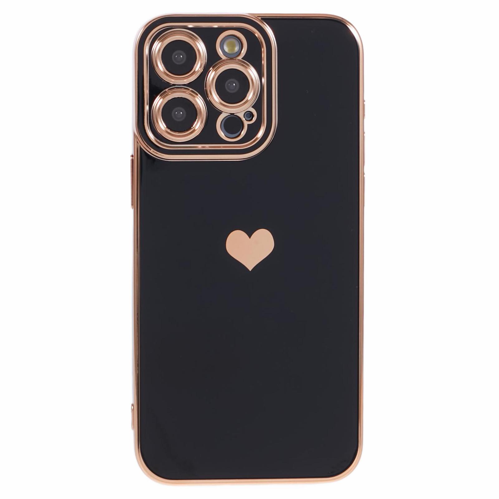 For iPhone 15 Pro Max Case 6D Electroplating Love Heart Anti-Drop TPU Phone Cover F
For iPhone 15 Pro Max Case 6D Electroplating Love Heart Anti-Drop TPU Phone Cover F