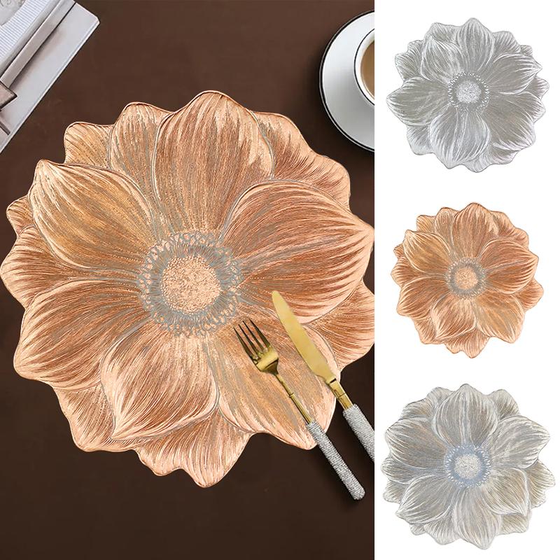 1 шт. креативный нескользящий водонепроницаемый многоразовый коврик в скандинавском стиле из ПВХ в форме цветка золотой
1 шт. креативный нескользящий водонепроницаемый многоразовый коврик в скандинавском стиле из ПВХ в форме цветка золотой